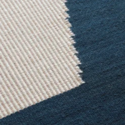 Una villamatto, 230 x 320 cm, Dark blue-beige-off white