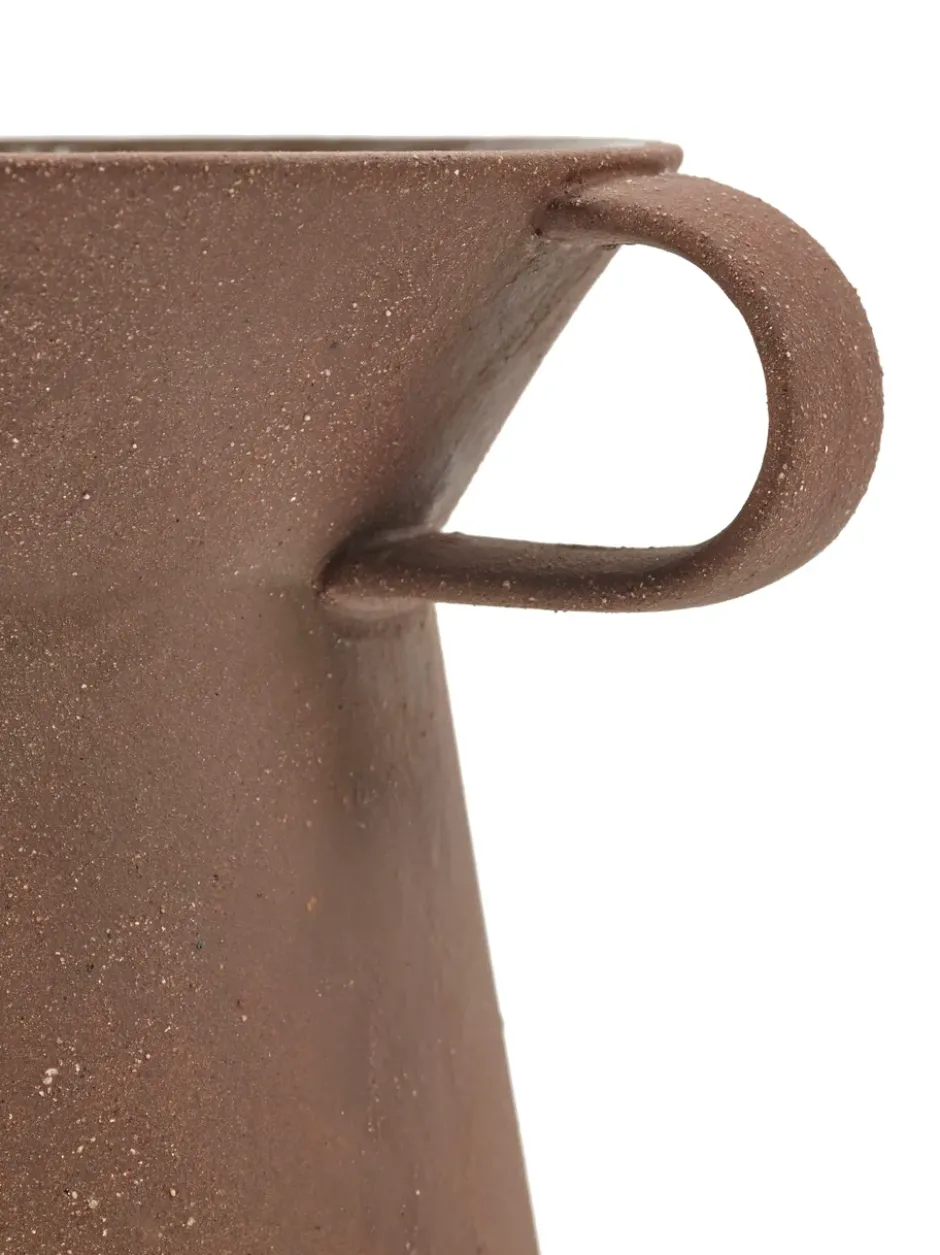 Urban 03 maljakko L 21 cm, Red-brown