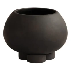 Urchin ruukku petit Ø 17 cm, Coffee