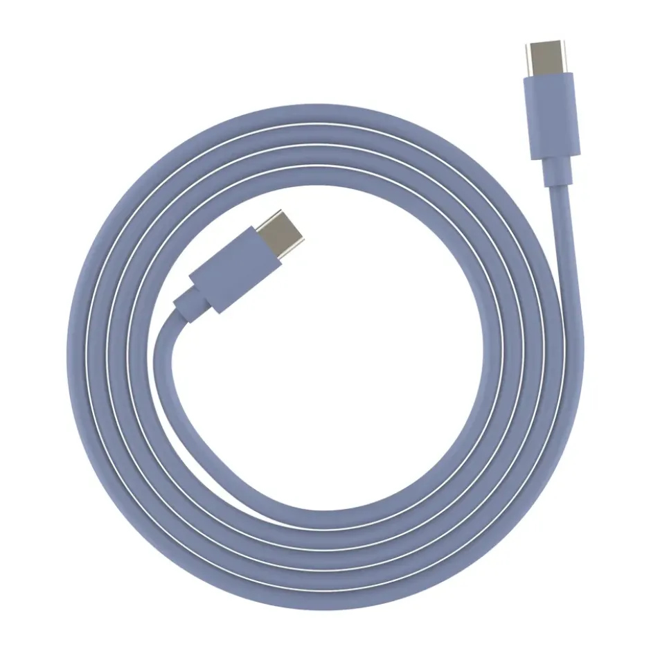 USB-C–USB-C-kaapeli 240 W, Kattegatt blue, 2 m