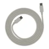 USB-C–USB-C-kaapeli 240 W, Sandhamn beige, 2 m