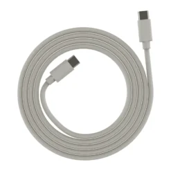 USB-C–USB-C-kaapeli 240 W, Sandhamn beige, 2 m