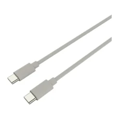 USB-C–USB-C-kaapeli 240 W, Sandhamn beige, 2 m