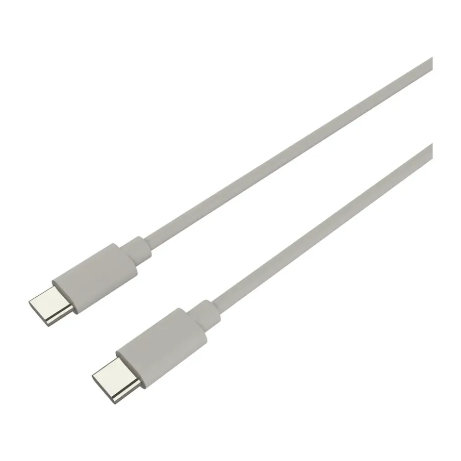 USB-C–USB-C-kaapeli 240 W, Sandhamn beige, 2 m