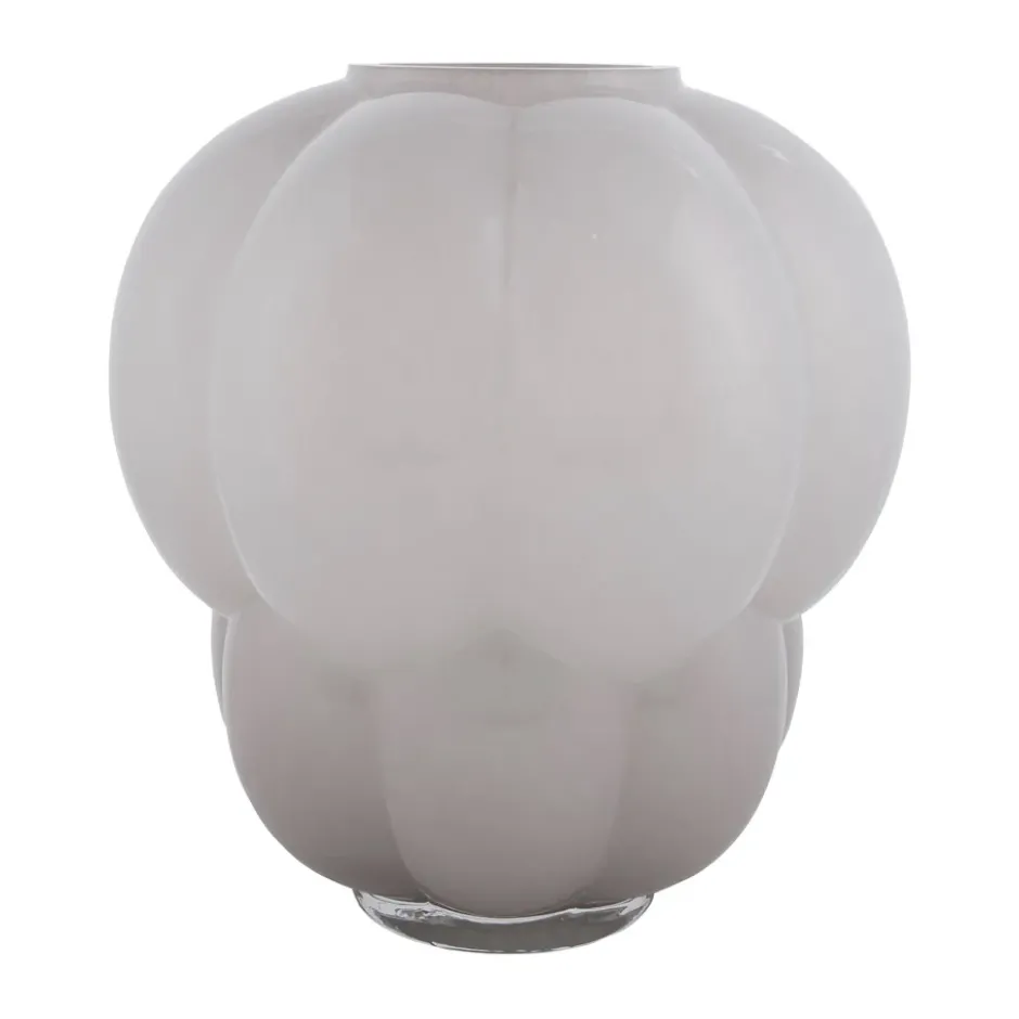 Uva maljakko 35 cm, Kyyhkynharmaa