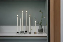 Uyuni LED Kruunukynttilä valkoinen 2-pakkaus, Ø2,3x20 cm