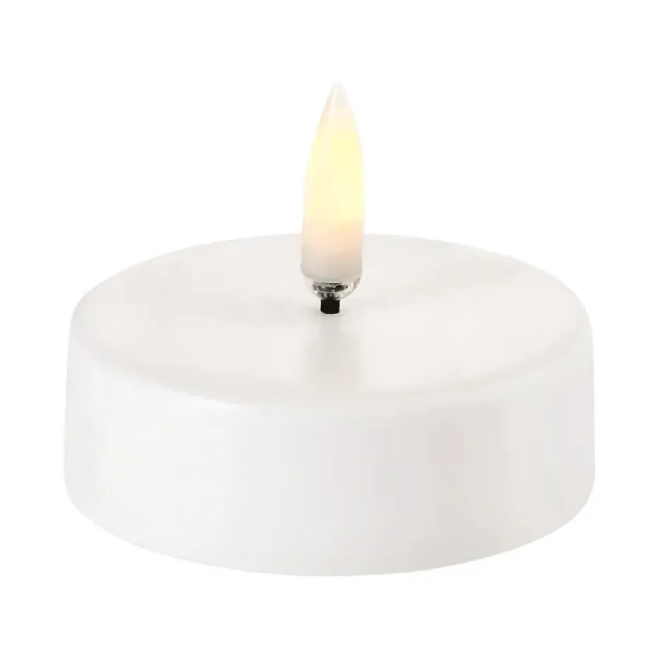 Uyuni LED Lämpökynttilä valkoinen, 6,1 x 2,2 cm