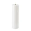 Uyuni LED Pöytäkynttilä valkoinen Ø 7,8 cm, 25 cm