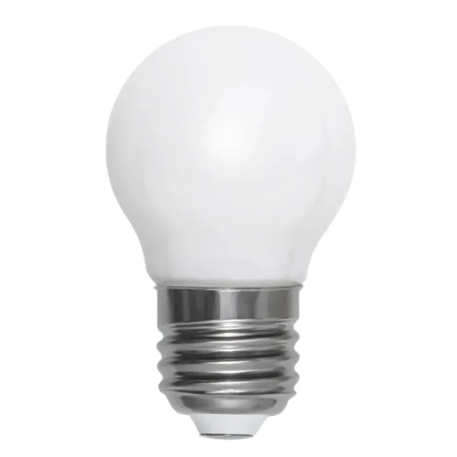 Valonlähde E27 LED hehkulankalamppu opaali 45 mm, 5 W