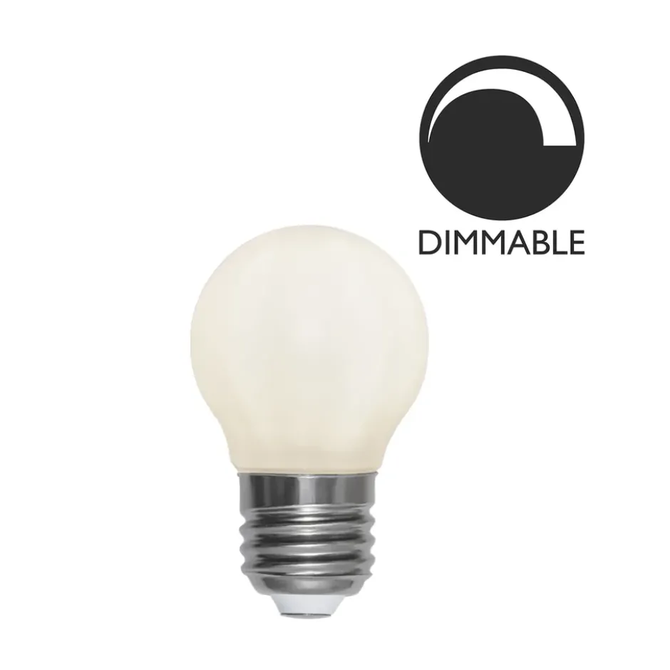 Valonlähde E27 LED hehkulankalamppu opaali 45 mm, 5 W