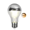 Valonlähde LED 352-94 kärkipeilattu himmennettävä E27, Hopea