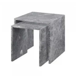Varu sivupöytä 2 osaa, Tundra gray