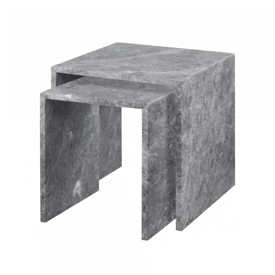 Varu sivupöytä 2 osaa, Tundra gray