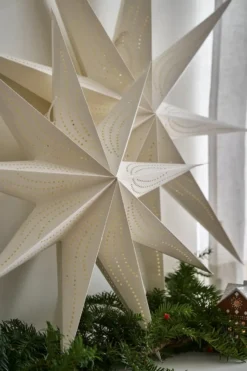 Veil adventtitähti, Valkoinen, Ø90 cm