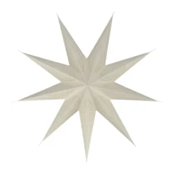 Veil adventtitähti, Valkoinen, Ø60 cm