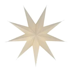 Veil adventtitähti, Valkoinen, Ø60 cm
