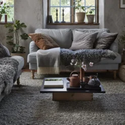 Verbier matto, Beige melange, 200 x 300 cm