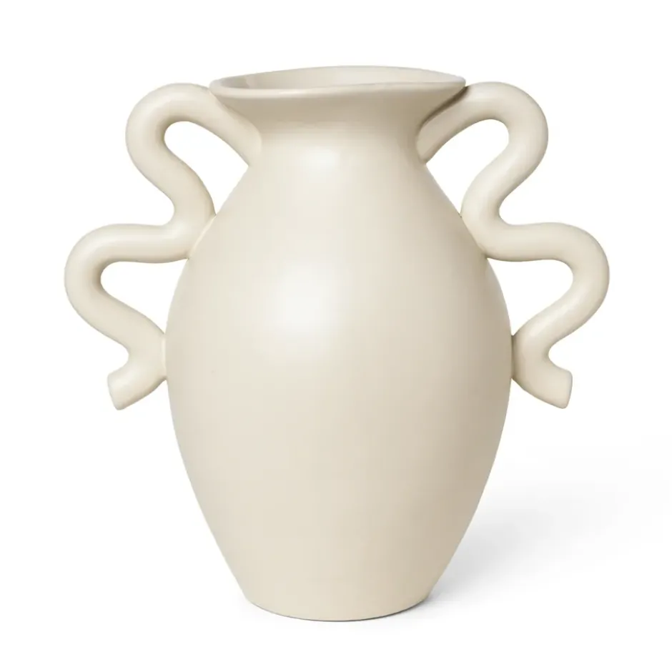 Verso maljakko 27 cm, Cream