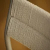 Vev käsinojatuoli, Harmaa beige natural rope