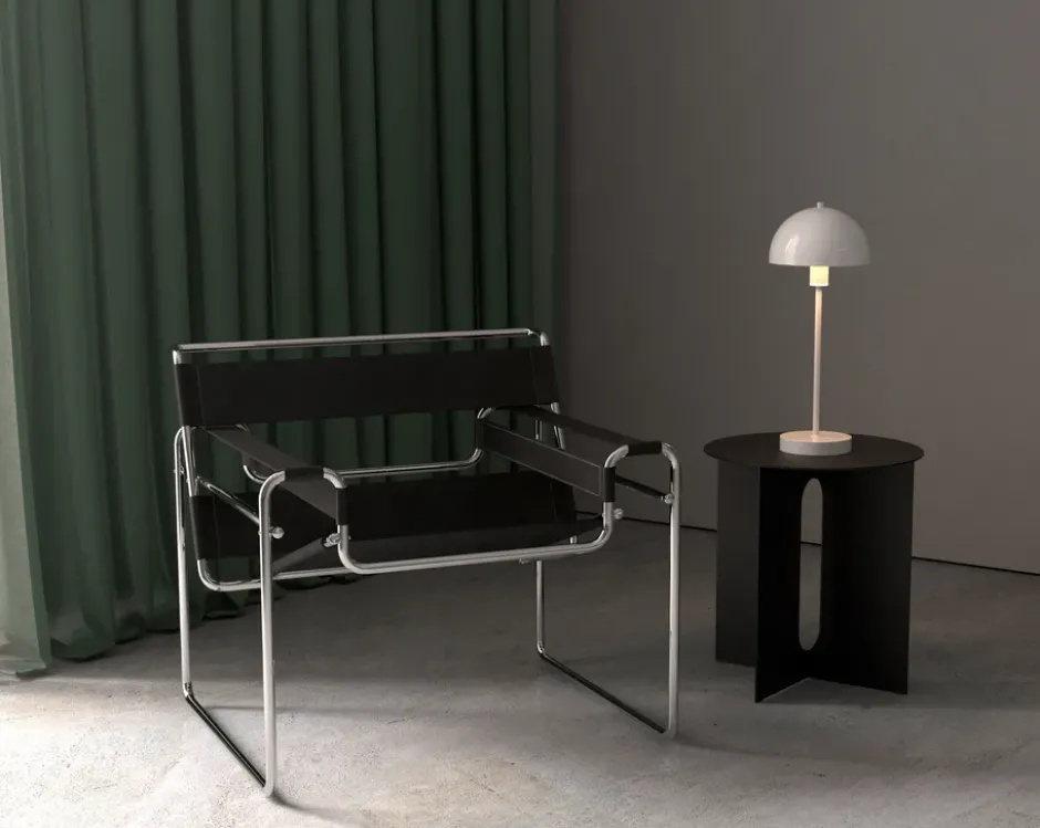 Vienda pöytävalaisin, Putty grey