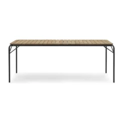 Vig Robinia ruokapöytä 90x200 cm, Black