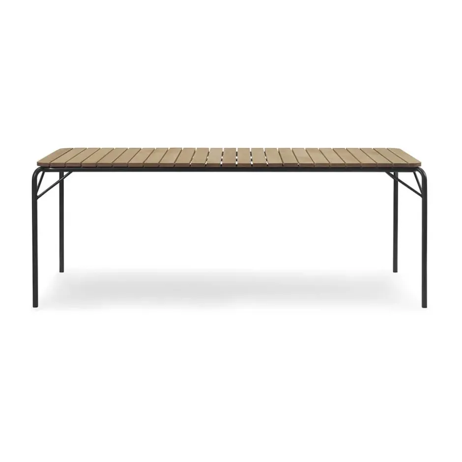 Vig Robinia ruokapöytä 90x200 cm, Black