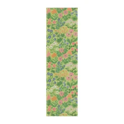 Vildblommor pöytäliina 35x120 cm, Vihreä