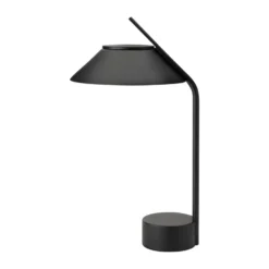 Vinkel LED pöytälamppu kannettava, Musta