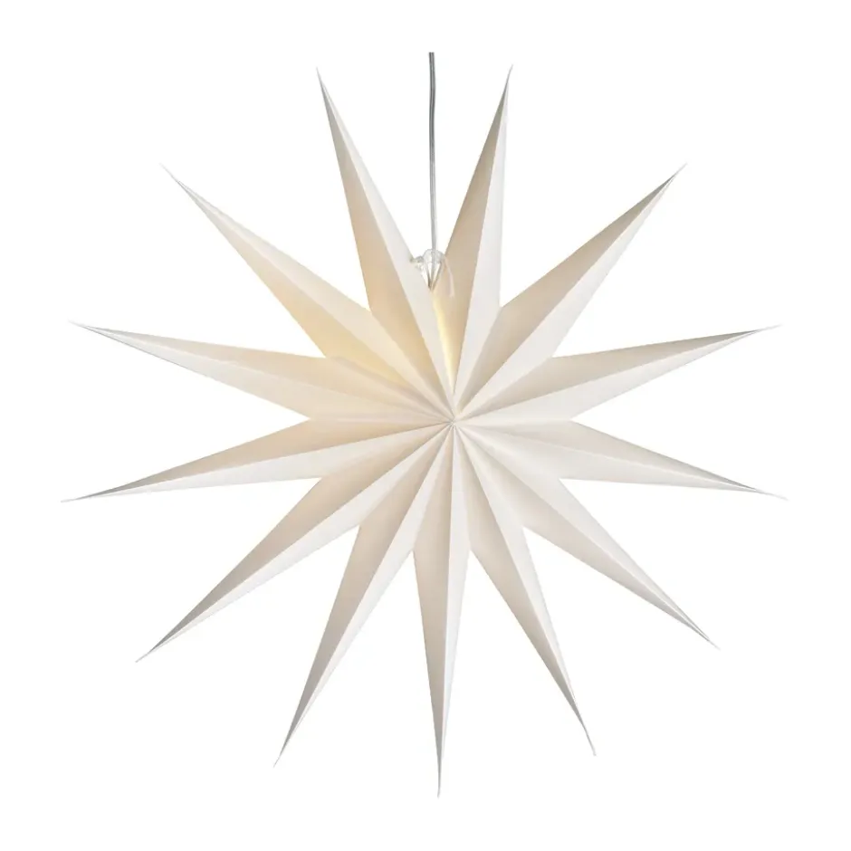 Vivi adventtitähden Ø60 cm, Valkoinen