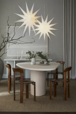 Vivi adventtitähti Ø80 cm, White