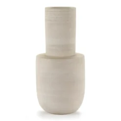 Volumes maljakko L Ø 25 cm, Beige