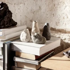 Vulca maljakko mini, Off white stone
