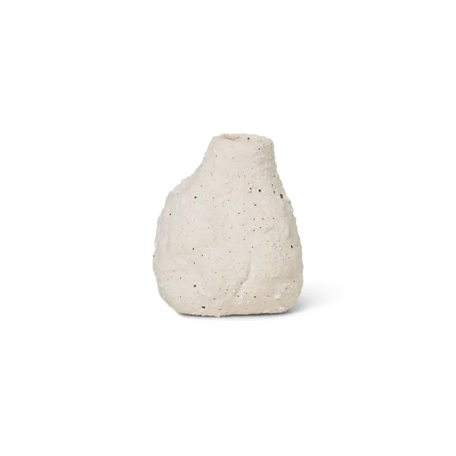 Vulca maljakko mini, Off white stone