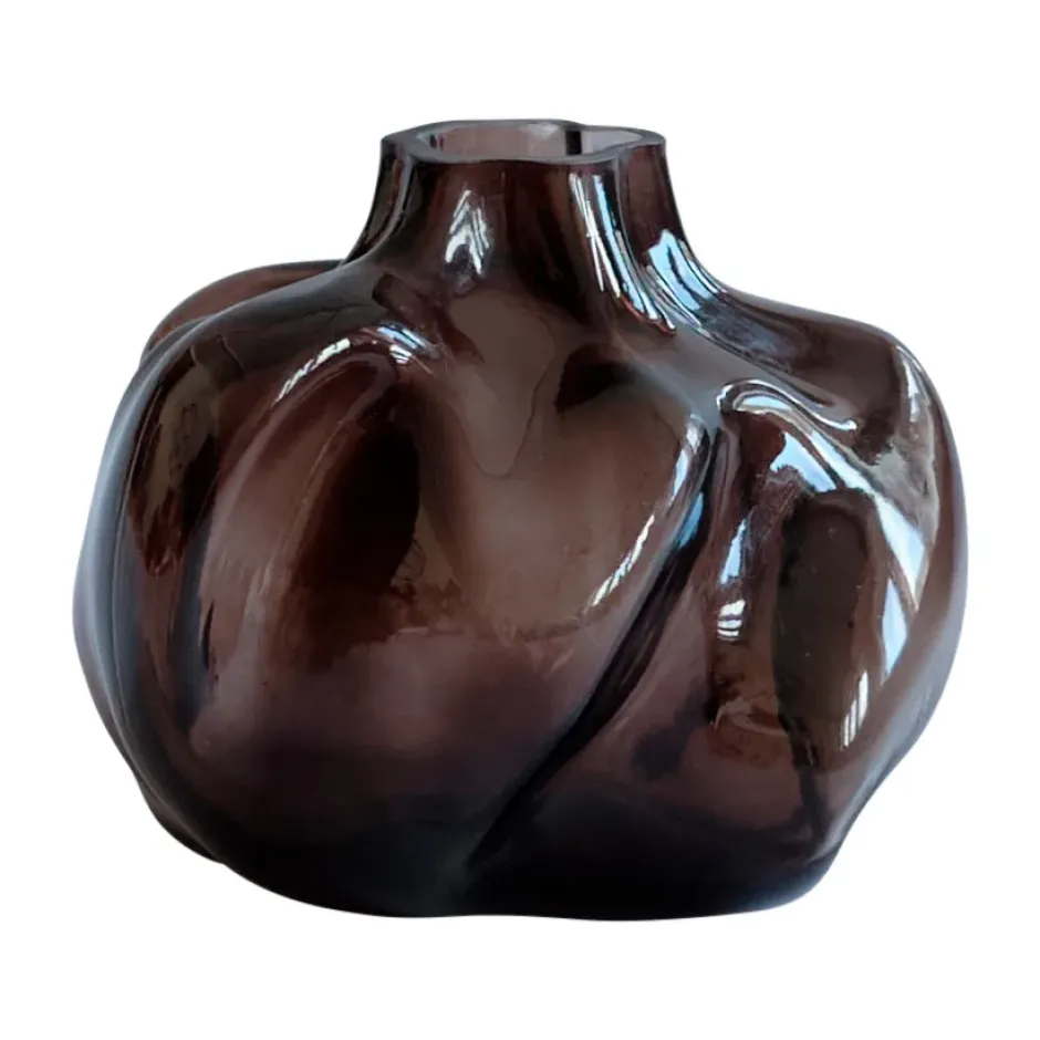 Wabi Mini maljakko 16 cm, Smoked forest