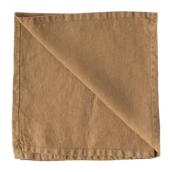 Washed linen servetti, Pähkinä