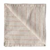 Washed linen servetti, Pähkinäraita