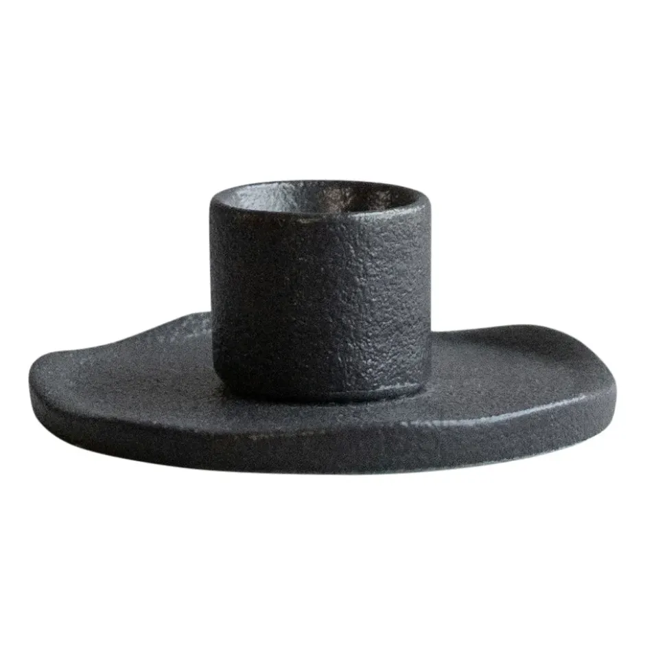 Wave kynttilänjalka, Cast iron