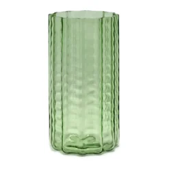 Waves 02 maljakko 28 cm, Green-clear