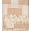 Weave viltti 130×180 cm, Vaaleanpunainen