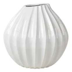 Wide maljakko, ivory, 40 cm