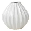 Wide maljakko, ivory, 25 cm