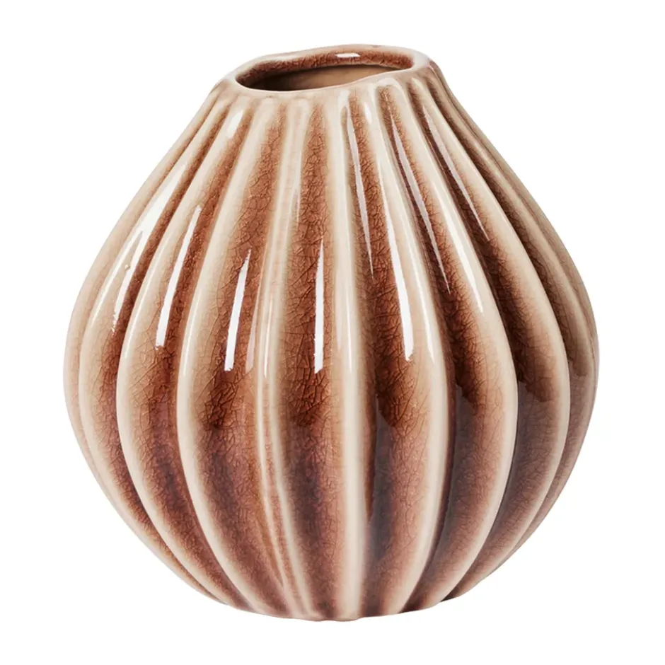 Wide maljakko S 15 cm, Fawn