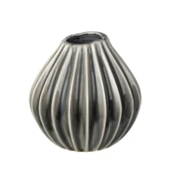 Wide maljakko smoked pearl, 15 cm