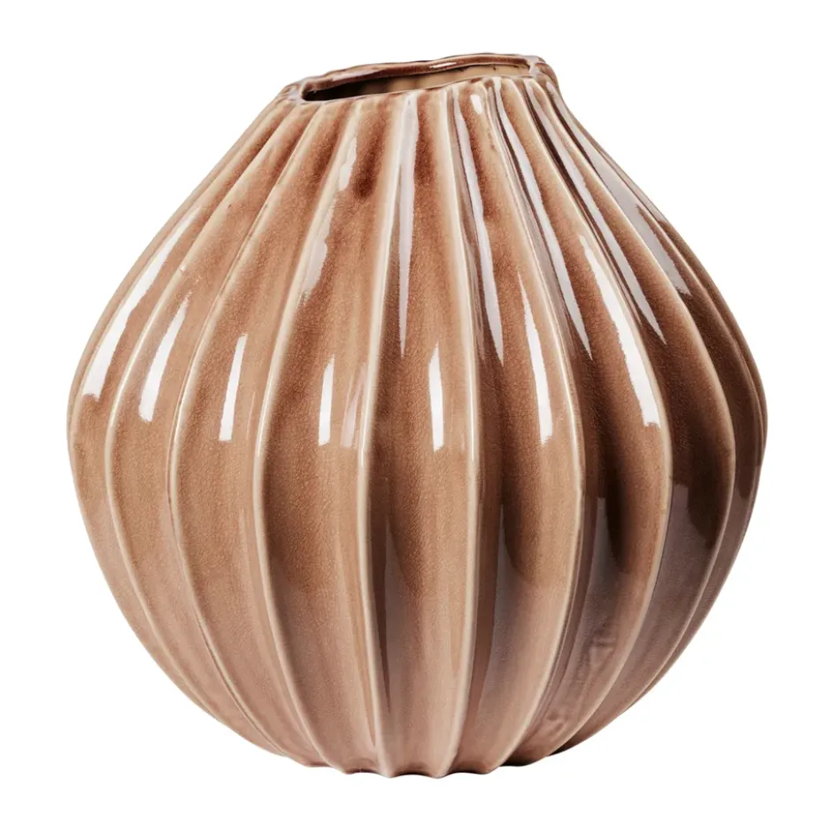 Wide vaasi M 25 cm, Fawn