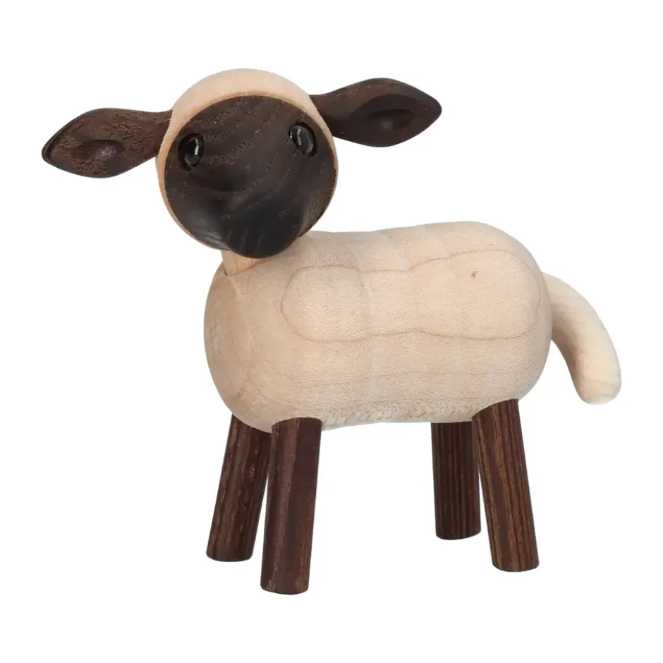 Will lammasfiguuri, Beige, 6,6x9xK8,5 cm