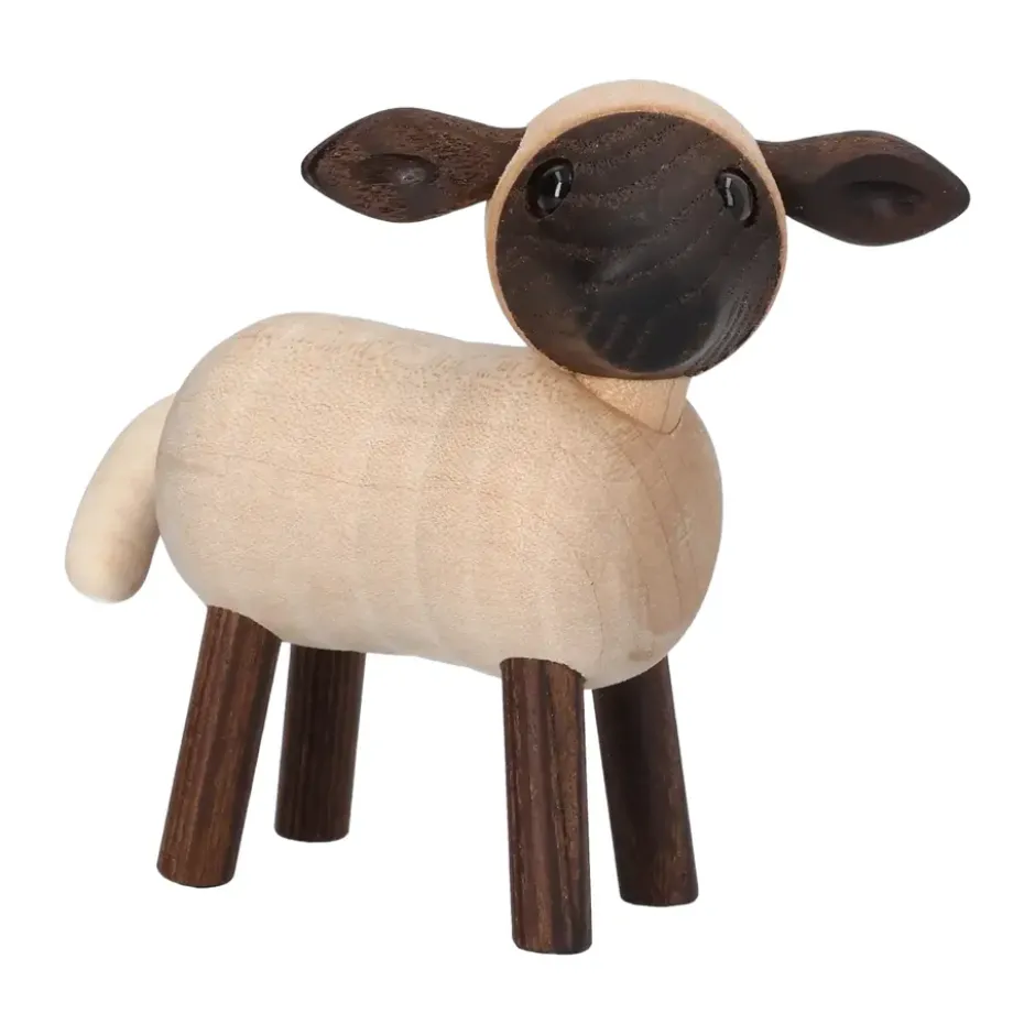 Will lammasfiguuri, Beige, 6,6x9xK8,5 cm
