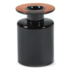 Wind & Fire -maljakko 27 cm, Black-dark brown