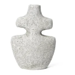 Yara kynttilänjalka medium, Harmaa pumisi