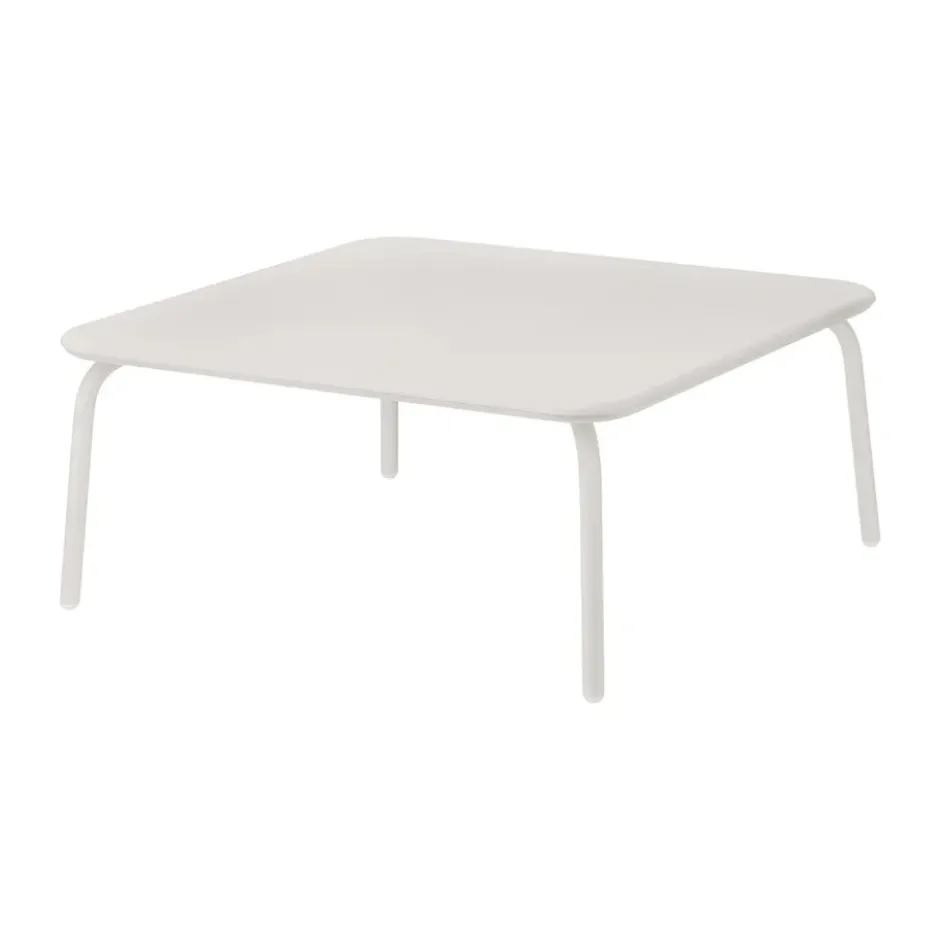 YUA lounge table pöytä 80x80 cm, Silk grey