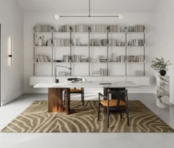 Zebra matto 200×300 cm, Ruskea